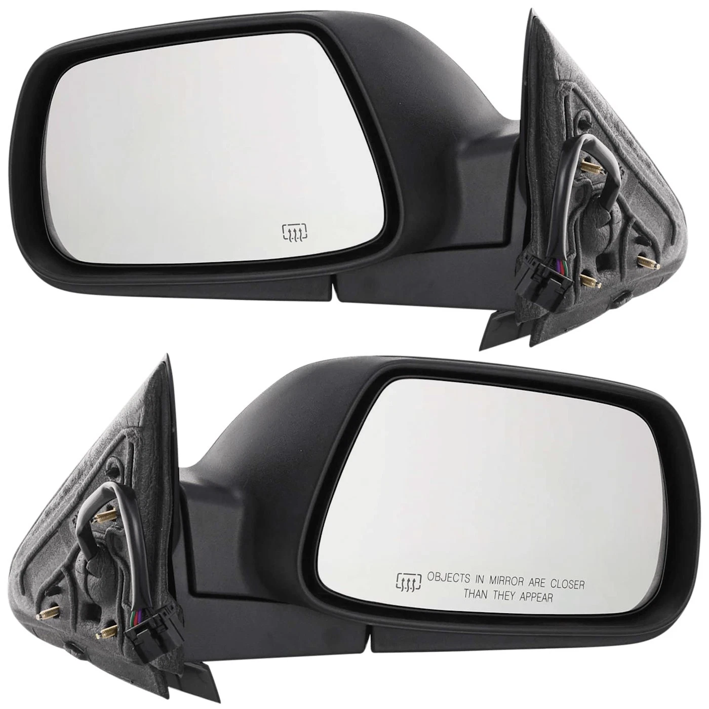 Mirrors Set of 2 Driver & Passenger Side Heated Left Right for Jeep 05-10 Pair