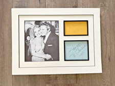 Liberace & Sonja Henie Cut Signatures/Autograph Display