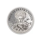 BRIDE OF FRANKENSTEIN - 1 Oz .999 FINE Silver BU Round VINTAGE HORROR IN STOCK!!