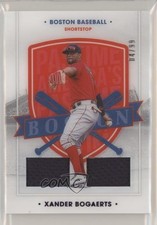 2021 Chronicles America's Pastime Dual Swatches Blue 4/99 Xander Bogaerts 00jz