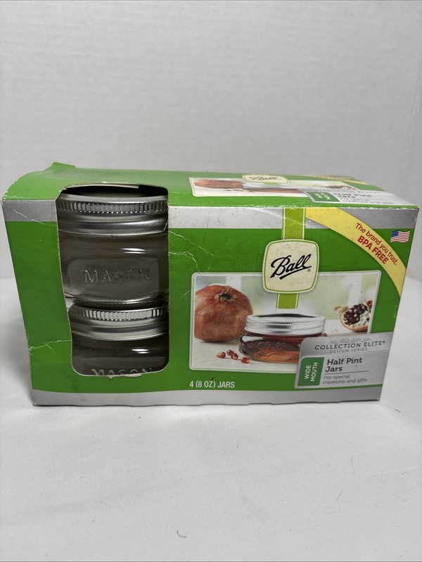 Widemouth Pint Mason Jars