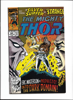 The Mighty Thor #443 NM- Copy Marvel Comics Silver Surfer Doctor Strange