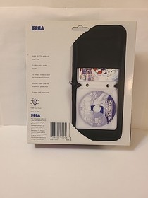 CIB Sega Dreamcast 16 Disc Zip-Up Carrying Case Storage Game CD Holder Official 