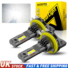 AUXITO H15 LED Bulbs 6500K White High Beam DRL For VW Golf Mk7 Ford Focus Canbus