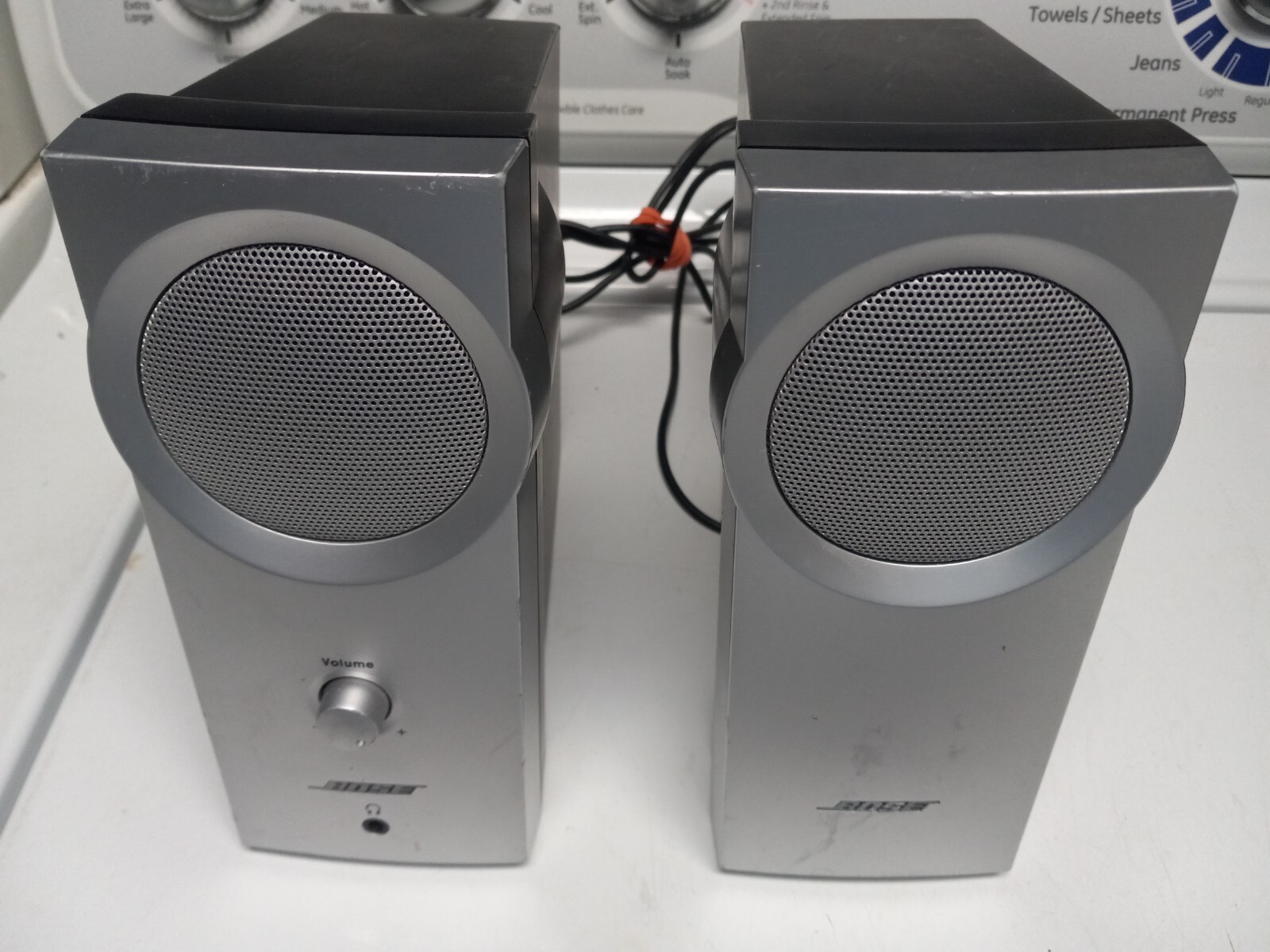 BOSE COMPANION 2 MULTIMEDIA SPEAKER SYSTEM COMPUTER SPEAKERS no power