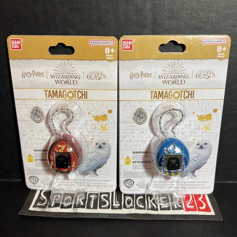 Гарри Поттер тамагочи красный волшебные существа и синий замок Хогвартс запечатанный набор - Изображение 2 из 4