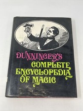 Dunninger's Complete Encyclopedia Of Magic by Joseph Dunninger HC DJ Ex-Library