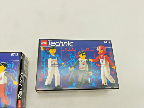 LEGO 8714 8712 Technic Figures Technik Figuren OVP BOX Konvolut Vintage Retro - Picture 6 of 12