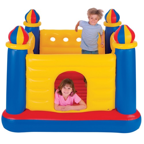 Intex Hüpfburg Pool Kinder Rutsche Schaukel Spielhaus Trampolin Springburg 48259 - Bild 4 von 4