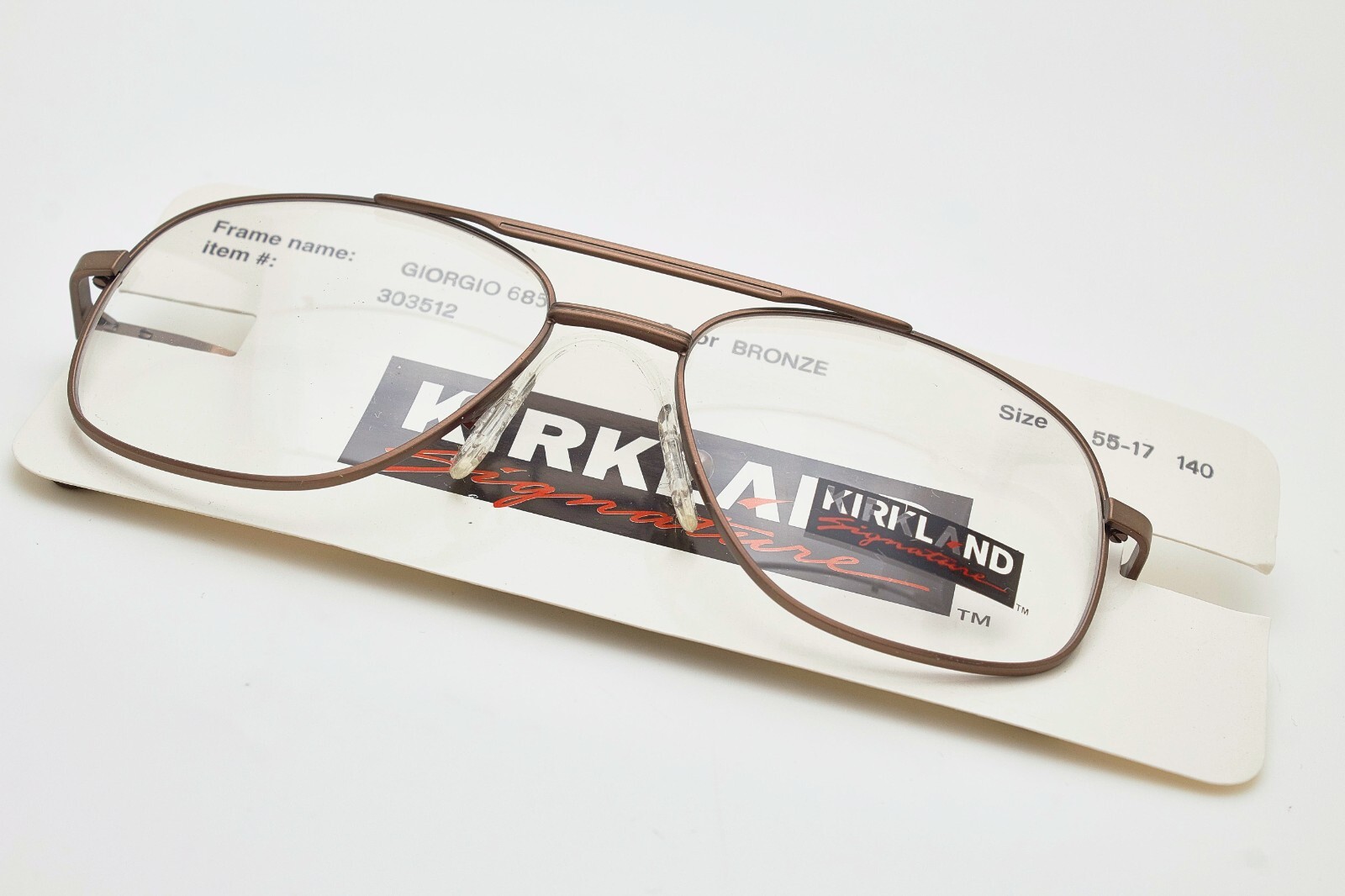 Vintage Man Glasses KIRKLAND SIGNATURE 685 Me… Gem