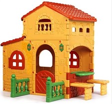 Casetta da gioco in plastica per bambini Grande Villa Feber