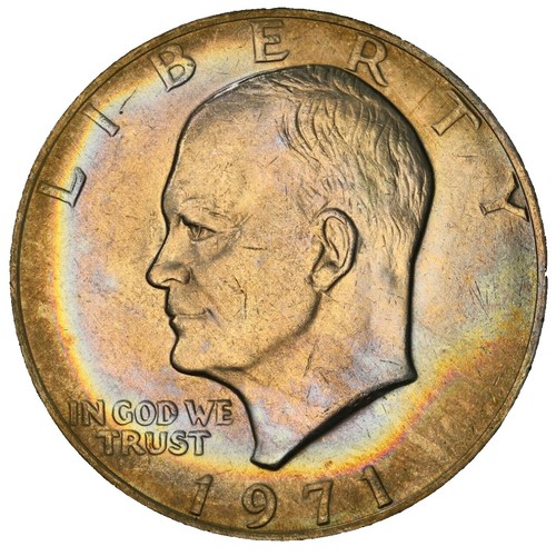 アメリカ 1971 旧貨幣 記念硬貨 海外 外国貨幣 古銭Eisenhower