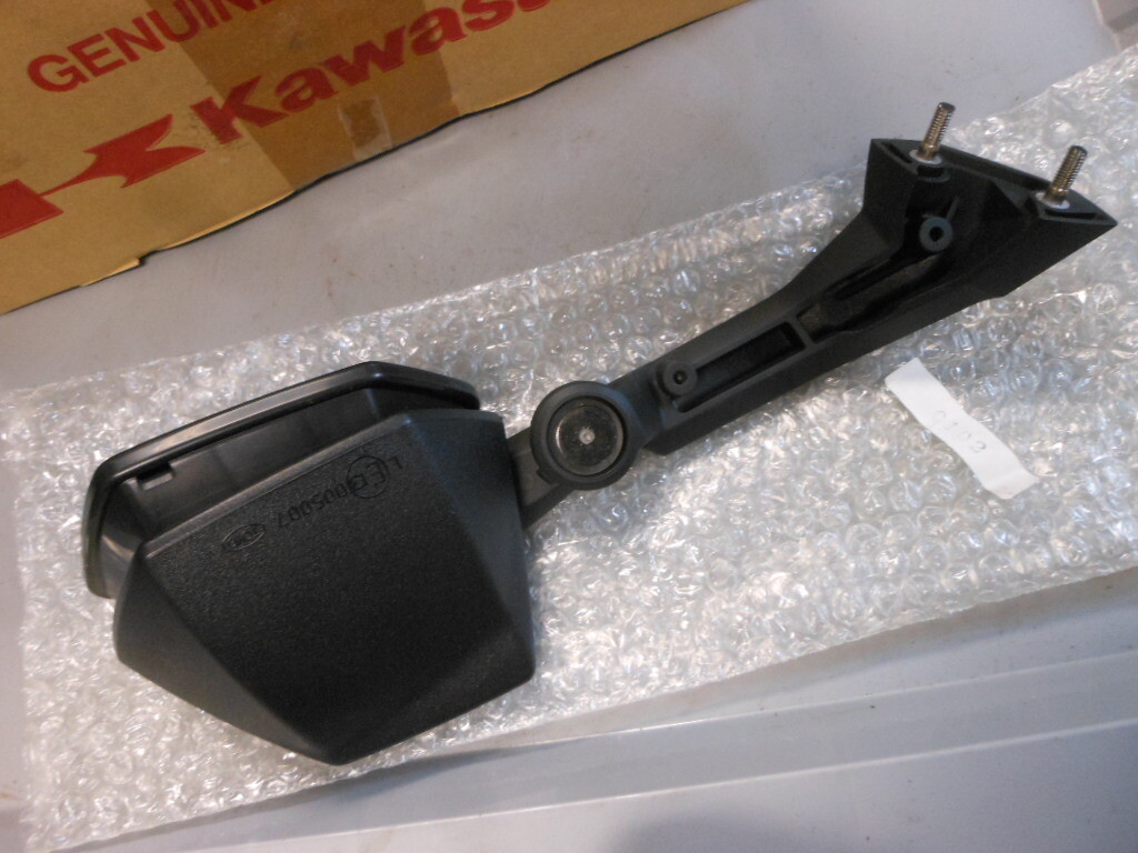 NOS Kawasaki LH Left Mirror Assy 2008-2010 ZX1000 Ninja