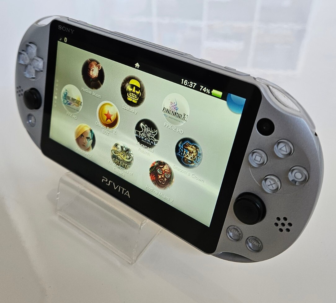 Sony PS Vita 2000 Silver + 256GB SD2VITA ⭐️VGC⭐️ eBay