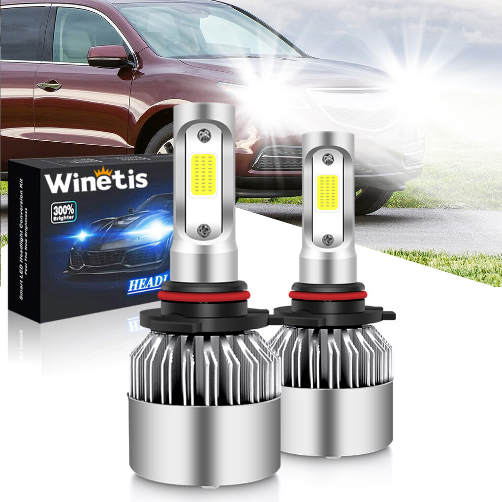 Un Par De Luces De Circulación Diurna Para Coche, Luces LED DRL Universales Para Coche