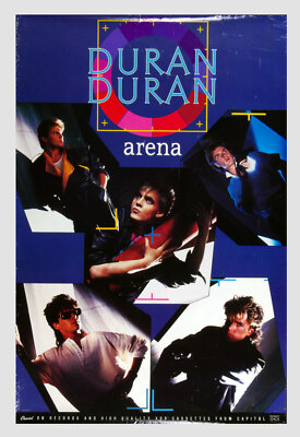 Duran Duran Poster 1984 Arena Album Promotion | eBay
