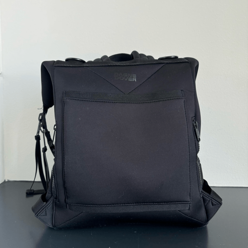 Dagne Dover Indi Neoprene Baby Bag Backpack Black Onyx Size Large Carry On - Picture 7 of 12