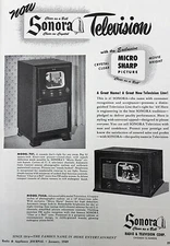 Radio & Appliance Journal Magazine January 1949 Electronics Ads TVs Radios +