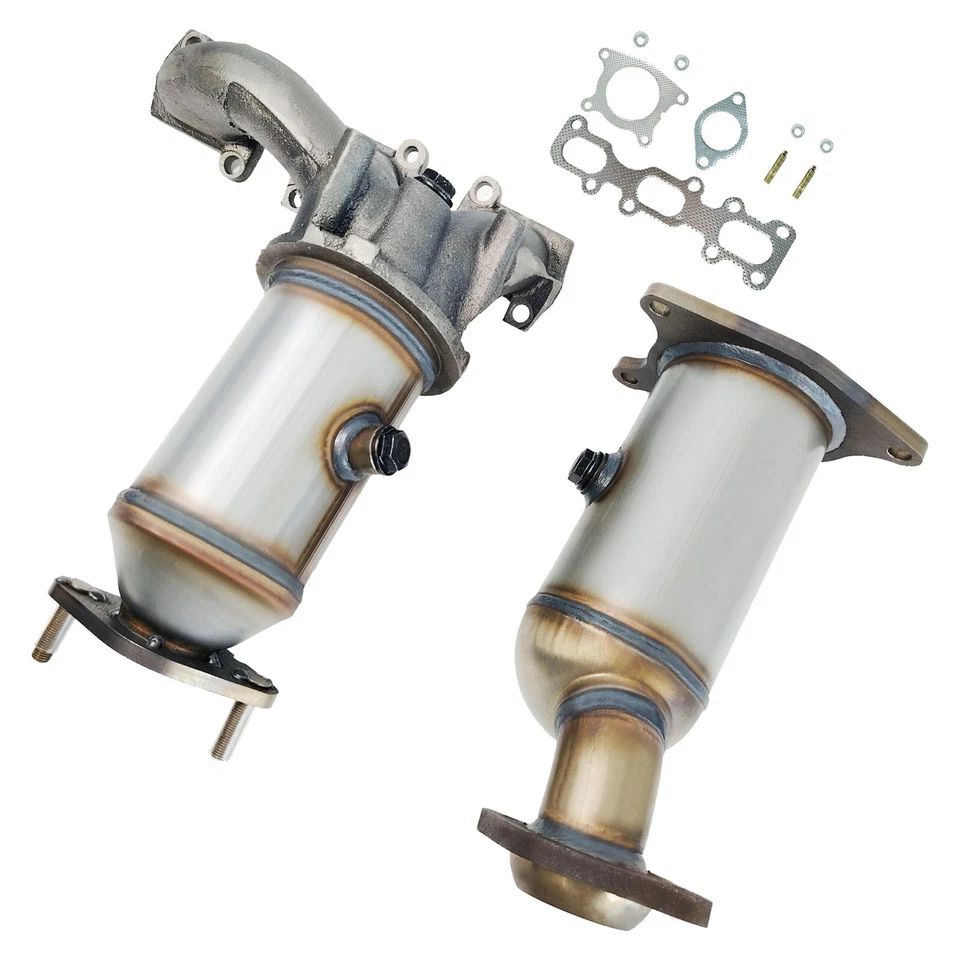 2X Catalytic Converter For 2011 2012 Ford Explorer 2011-2015 Ford Edge 3.5L EPA Foto 4 de 4