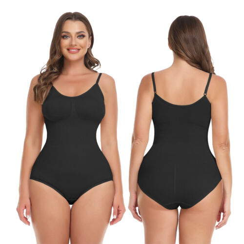 Women's Slimming Full Body Shaper Seamless Firm Tummy Control Shapewear Bodysuit - Picture 15 of 45