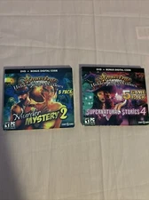 Lot of 2 Amazing Hidden Object 5 Packs Supernatural Stories 4 & Murder Mystery 2