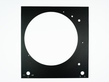 Thorens TD 150 MKII TD150 MK2 Turntable Faceplate Deckplatte Black Engraved