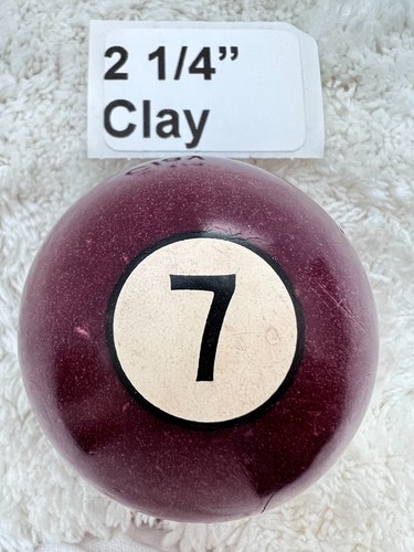 #7 Pool Ball. Antique, Vintage And Current Style Balls. Many To Choose From. - Picture 136 of 296