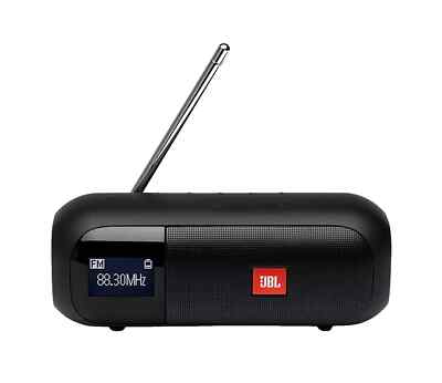 JBL TUNER 2 FM ブラック JBL TUNER 2 FM Portable FM Radio & Bluetooth Speaker Black