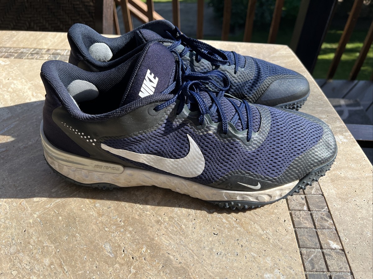 Nike Renew Alpha Dragon Baseball Turfs - Size 15 - Blue | eBay