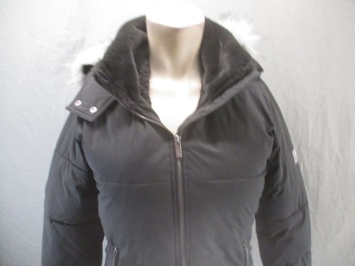 Abercrombie&Fitch Size 13-14 Kids BLK Full Zip Stand Collar Insulated Jacket 071 - Picture 2 of 9