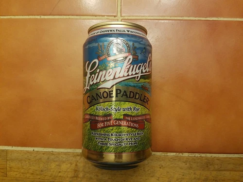 Obsolete Leinenkugel's Canoe Paddler 12 oz beer can