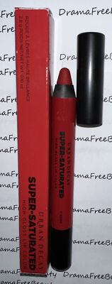 Urban Decay Super-Saturated High Gloss Lip Color in * F-BOMB * Medium Red BNIB