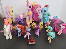 My Little Pony And Pony Figures/Plush Lot Of 19