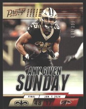 Kendre Miller #AGS-KMR 2024 Prestige Any Given Sunday Xtra Points Red SN/399