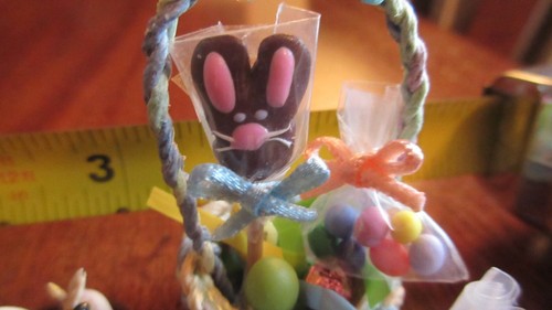 LOTE DE GALLETAS DULCES GALLETAS DE PASCUA HECHA A MANO CASA DE MUÑECAS EN MINIATURA ÚNICA - Imagen 4 de 15