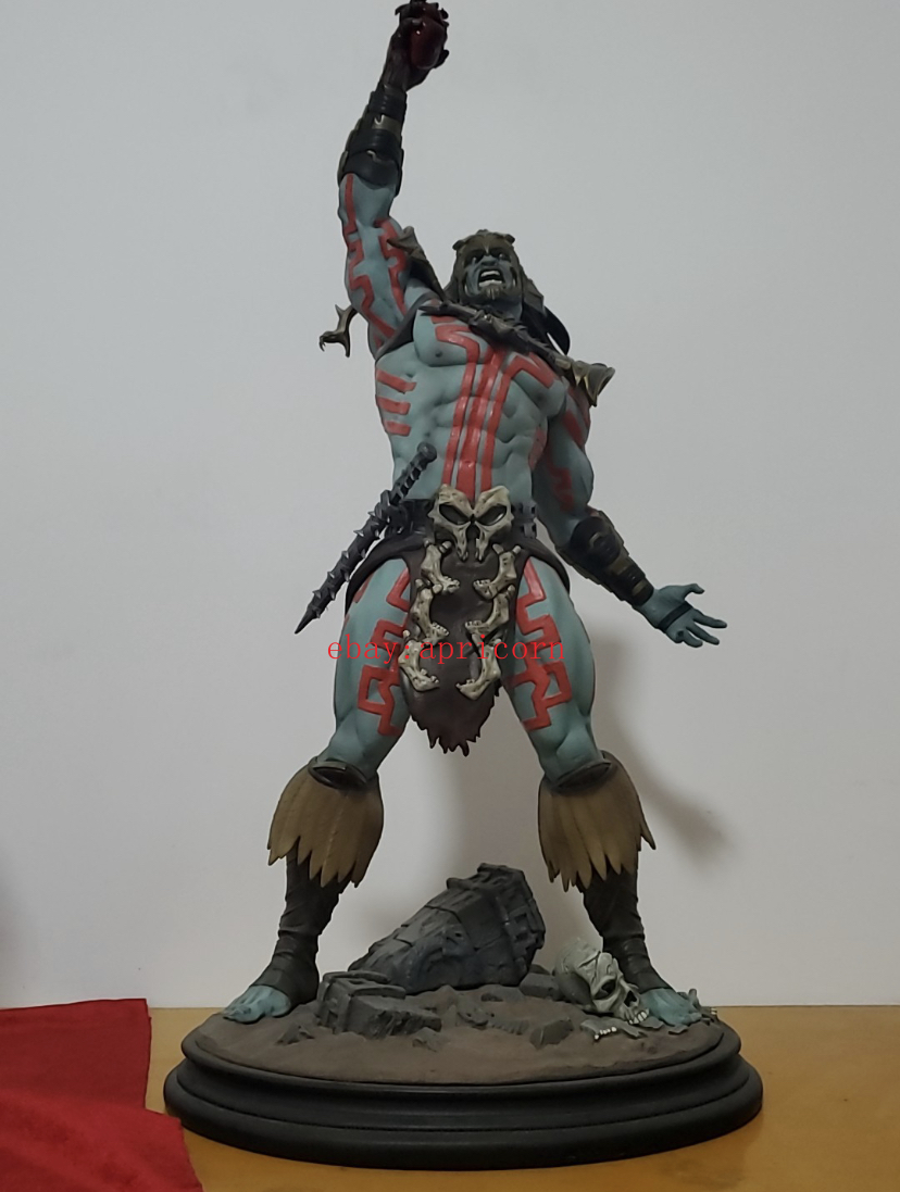 Mortal Kombat Kotal Kahn Collectible Statue Figure Resin Painted Model