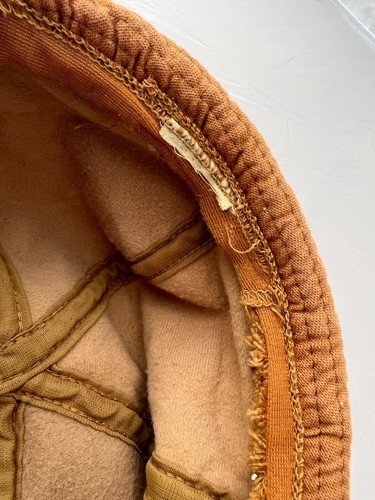Vintage 50s-60s Dri Duck Canvas Brown Hunting Fishing Hat Outdoors Size Medium - 第 13/15 張圖片