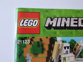 2016 LEGO 21123 MINECRAFT The Iron Golem Instruction Manual
