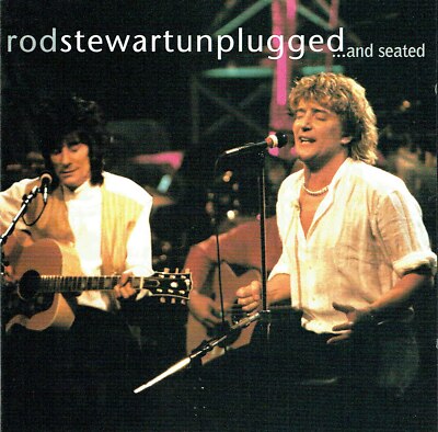 (CD) Rod Stewart - Unplugged ...And Seated - Maggie May, Stay With Me, Hot Legs