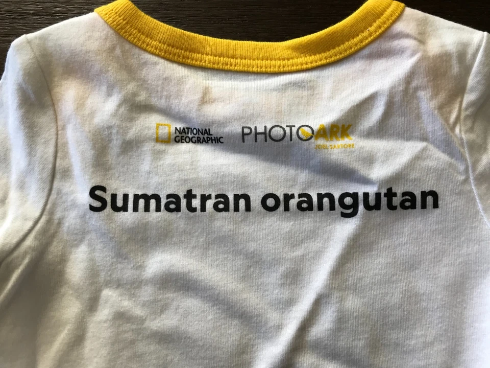 Nuevo Body Orangután Manga Corta Bebé Gap Unisex 3M - 6M Nuevo con Etiquetas 3-6 Meses Bebé Gap Foto 3 de 3