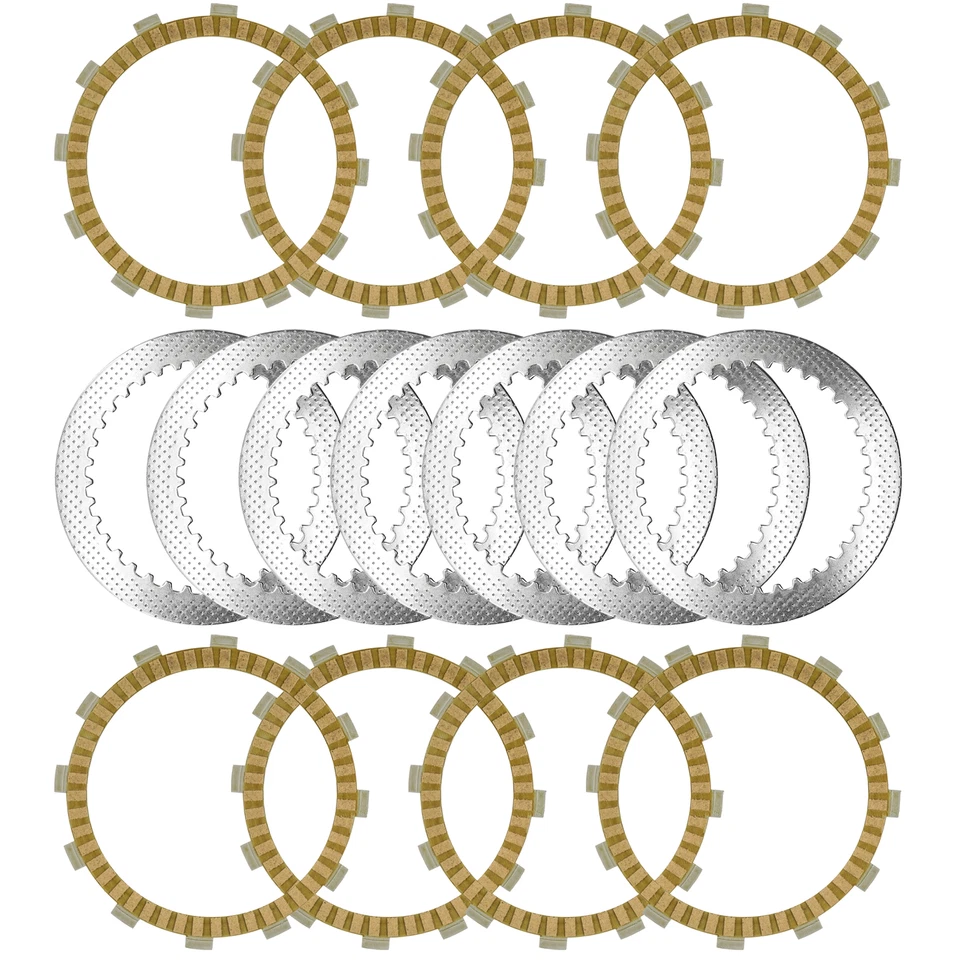 Kit de placas de acero y fricción de embrague Caltric para Suzuki RMX450Z 2010 2017 - 2019 Foto 4 de 4