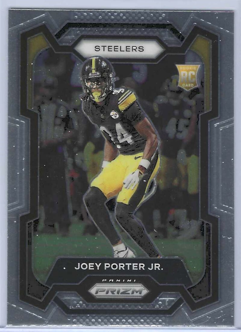 JOEY PORTER JR "ROOKIE" 2023 PANINI PRIZM #386 STEELERS / FREE SHIP