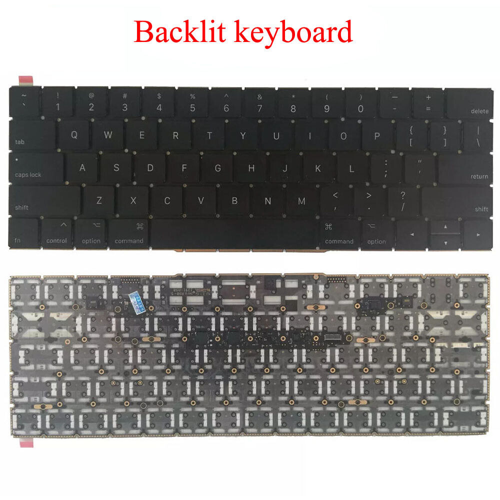 Keyboard For MacBook Pro 13" 15" A1706 A1707 Late 2016 2017 EMC3071 3163 3072