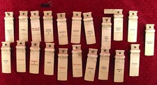 21 Vintage Hammond switch tab levers