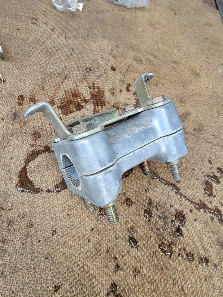 Polaris Predator 500 2005 abrazaderas de barra manillar manillar barras de montaje Foto 2 de 3