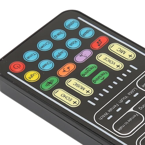 Portable 8-Mode Audio Effect Mobile Voice Changer Bluetooth Handheld Sound Card - Picture 8 of 12