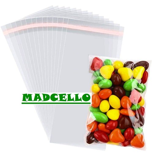 Clear Cello Bags Cellophane Self Seal Large Small For Sweet Card Craft Party OPP - Picture 17 of 24