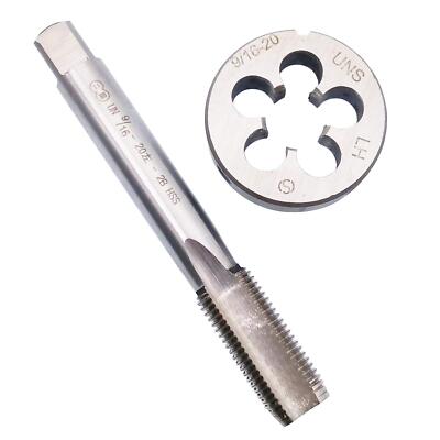 Spiral Point Tap: 9/16-18 UNF, 3 Flutes, Plug Chamfer, HSS-E - Foto 9