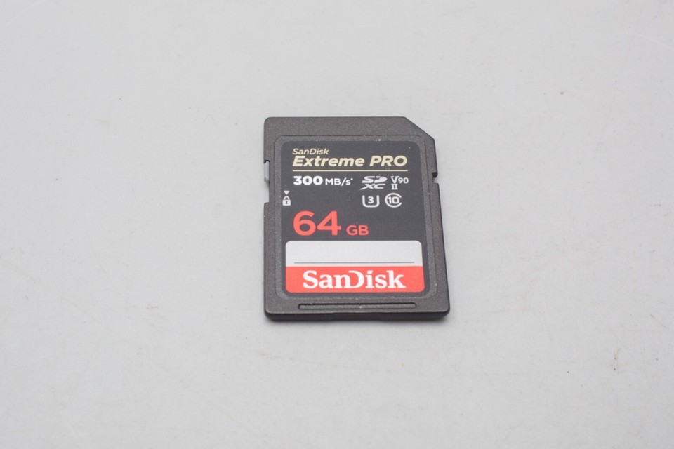 Sandisk 64GB Extreme Pro V90 SD Memory Card 300MB/s, 64 gb eBay