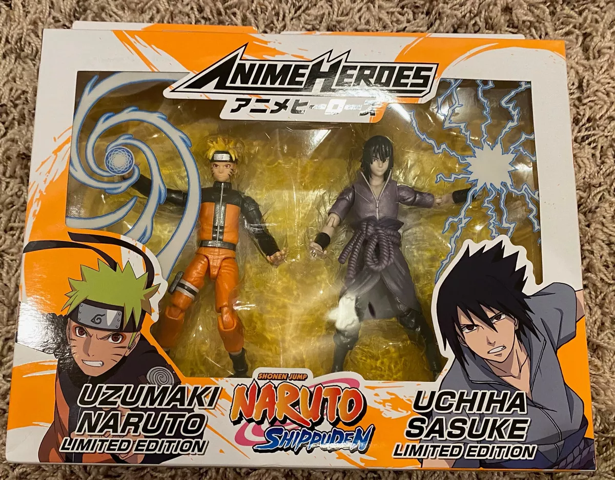 Exclusive ANIME HEROES-NARUTO RIVAL PACK (2 Figure Set), NARUTO